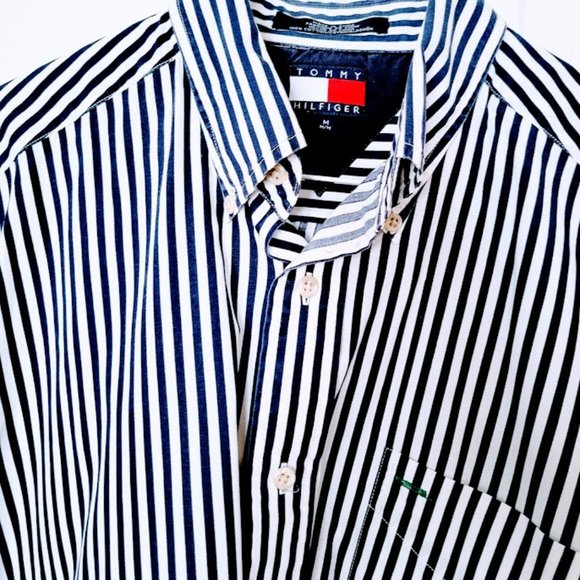 Tommy Hilfiger Long Sleeve Shirt Size Medium - Picture 2 of 3